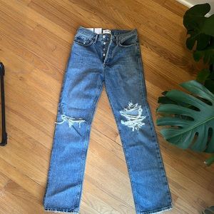 Brand new Alana mid rise Agolde jeans - tags or - never worn
